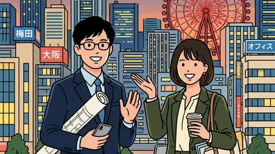 梅田エリアで働く！最先端オフィスと充実ランチ事情